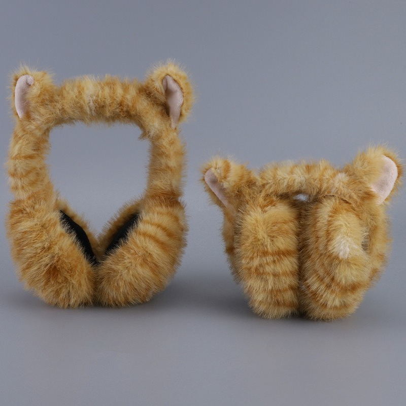Winter Clothing Earmuffs - Anjj القط نمط غطاء للأذنين موضة