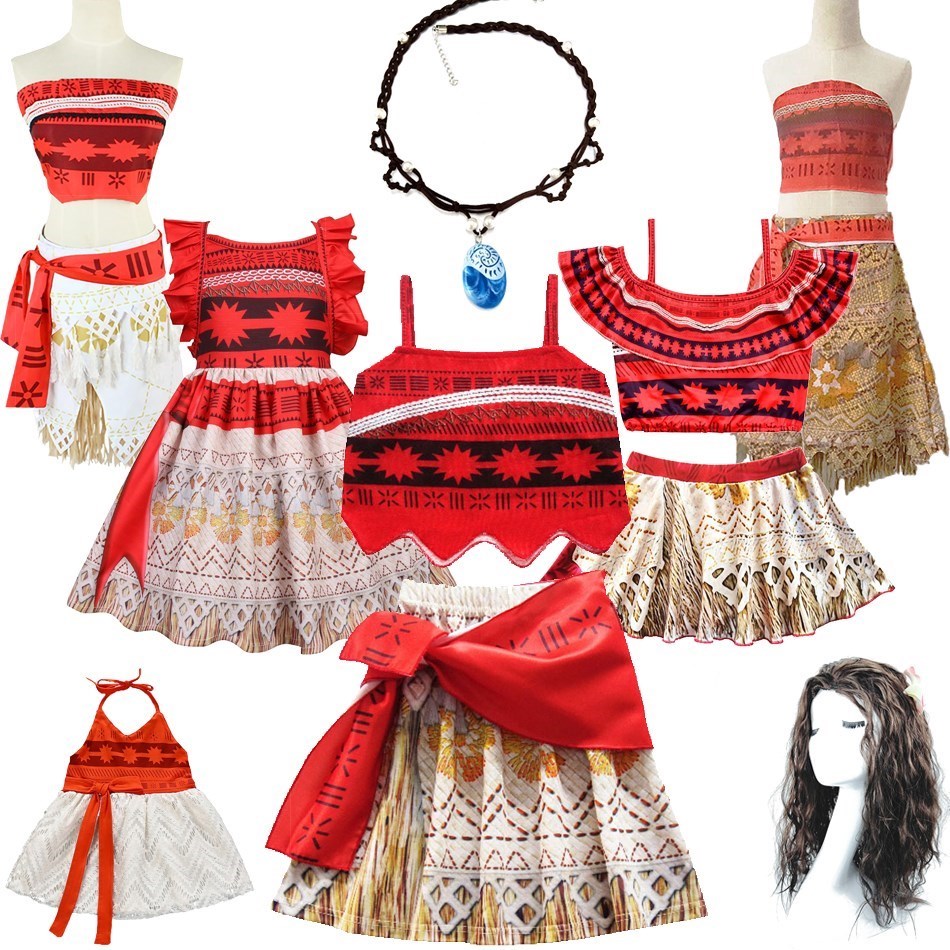 Winter Clothing Storage - أطفال Moana عيد الميلاد زي للفتيات