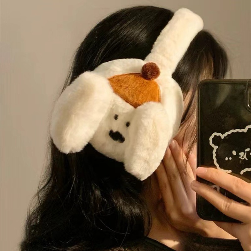 Winter Clothing Earmuffs - لطيف الكرتون جرو غطاء للأذنين الشتاء