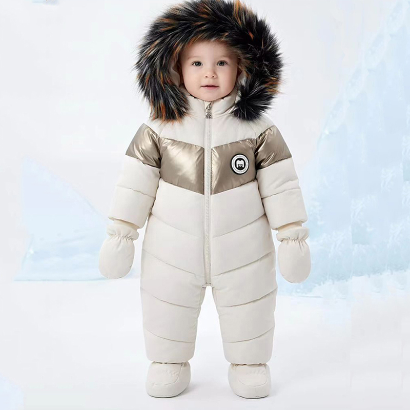 Winter Clothing Baby - بدلة شتوية للأطفال حديثي الولادة مع