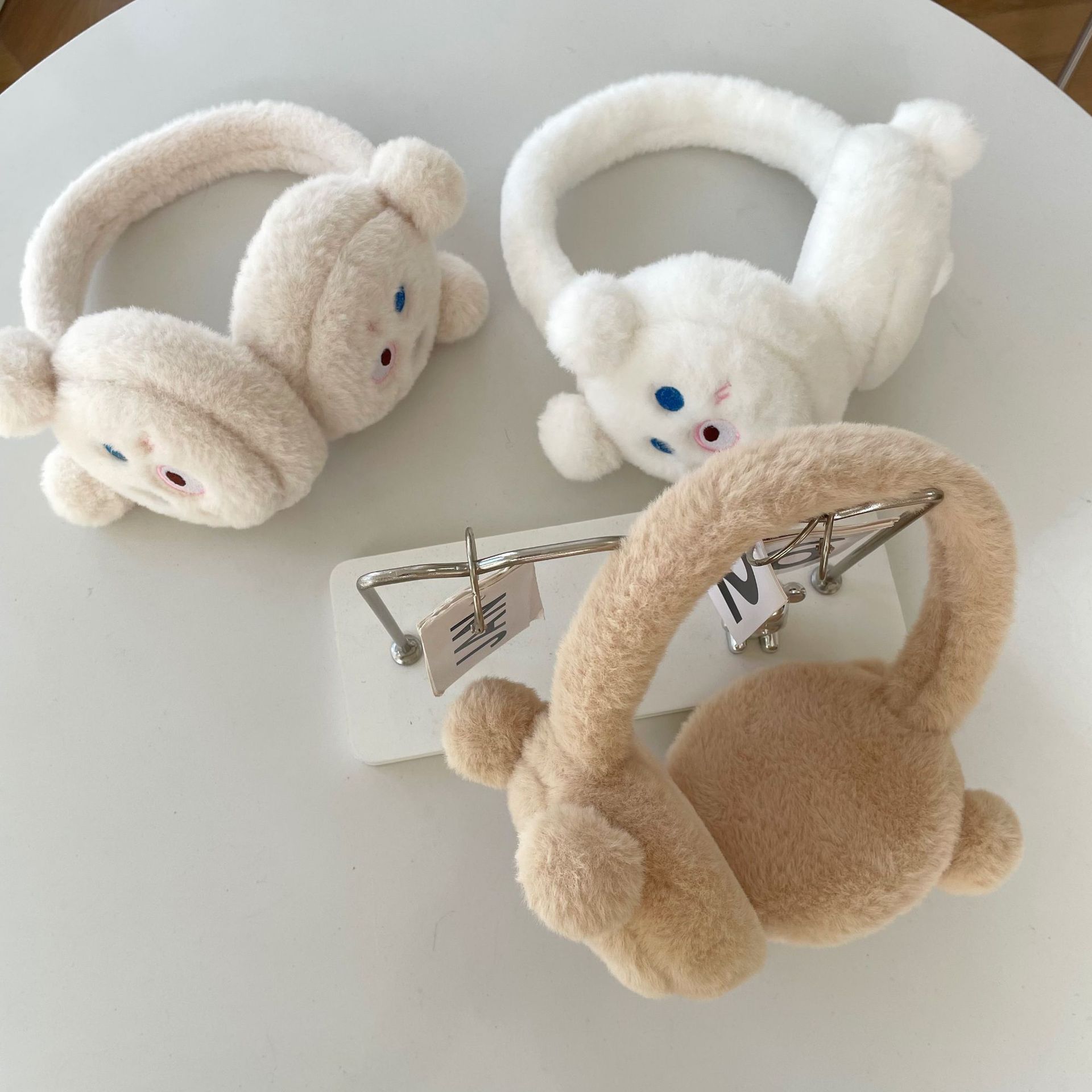 Winter Clothing Earmuffs - لطيف الكرتون الدب غطاء للأذنين 2025