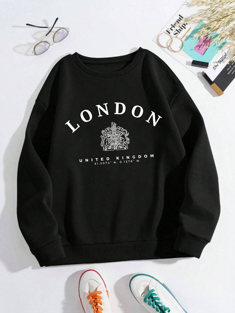 Winter Clothing London - لندن المملكة المتحدة الملكي شارة طباعة