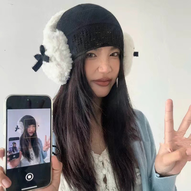 Winter Clothing Earmuffs - العصرية القوس عقدة الأذن يفشل شتاء
