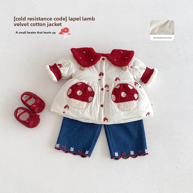 Winter Clothing Baby - ملابس الفتيات السنة الغربية الجديدة 2025