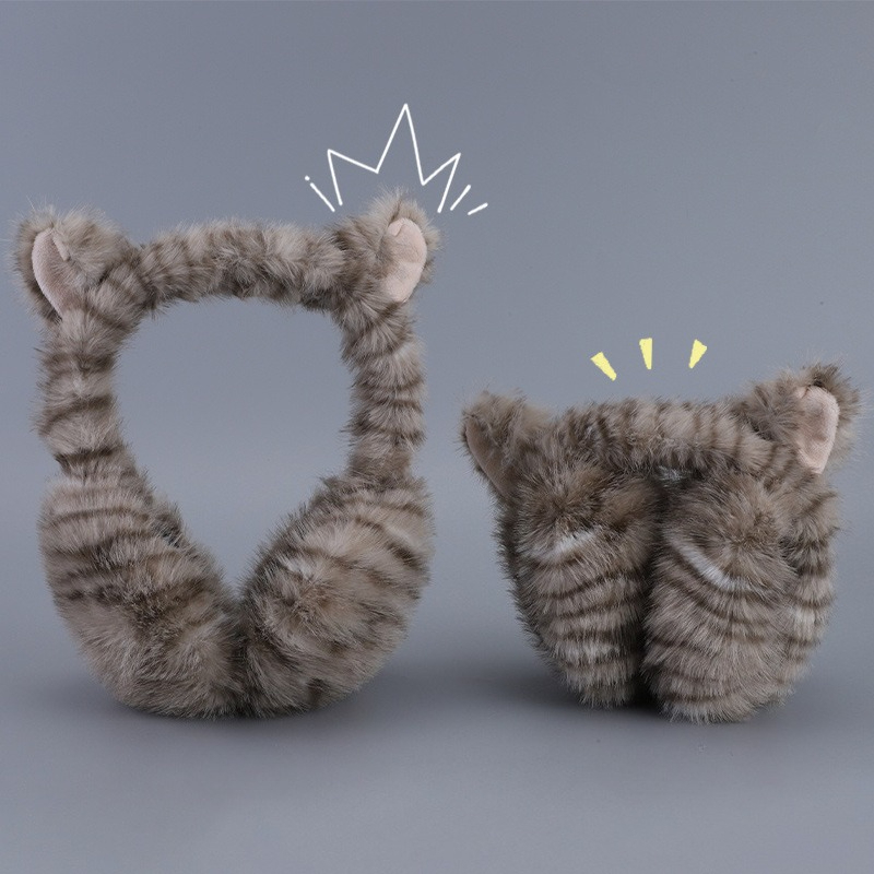 Anjj القط نمط غطاء للأذنين موض - مراجعة Winter Clothing Earmuffs وسعره