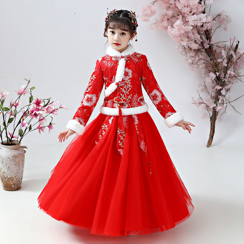 الفتاة Hanfu زي القديمة ، فستا - مراجعة Winter Clothing Baby وسعره