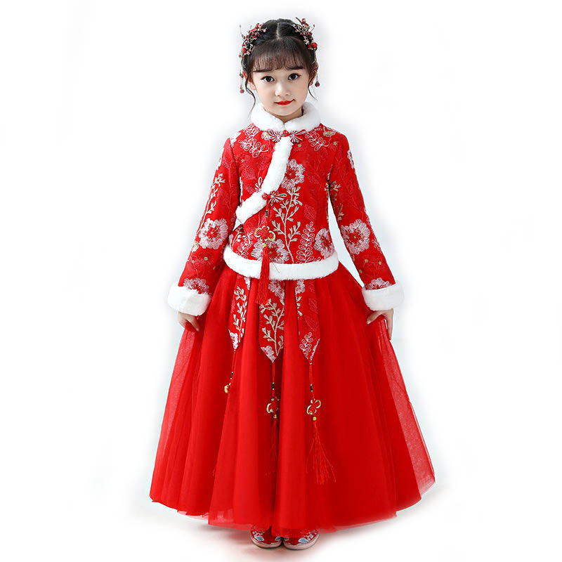 الفتاة Hanfu زي القديمة ، فستا - مراجعة Winter Clothing Baby وسعره