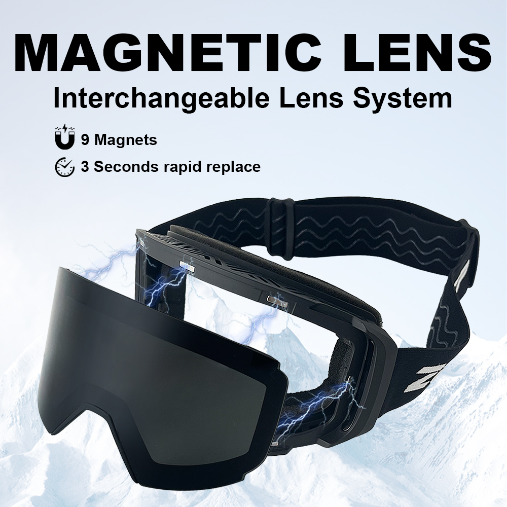 نظارات التزلج المهنية الرجال ا - مراجعة Snow Goggle Uv وسعره