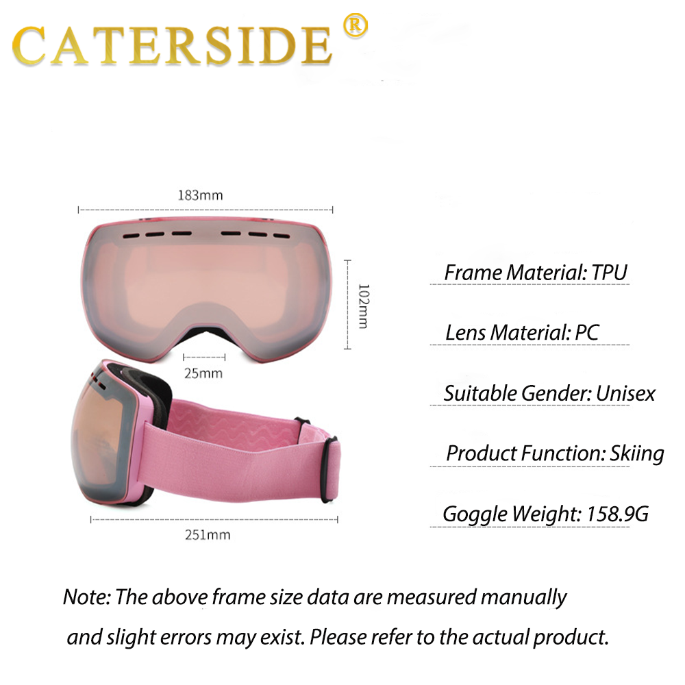 نظارات تزلج جديدة للرجال بطبقت - مراجعة Snow Goggle Uv وسعره