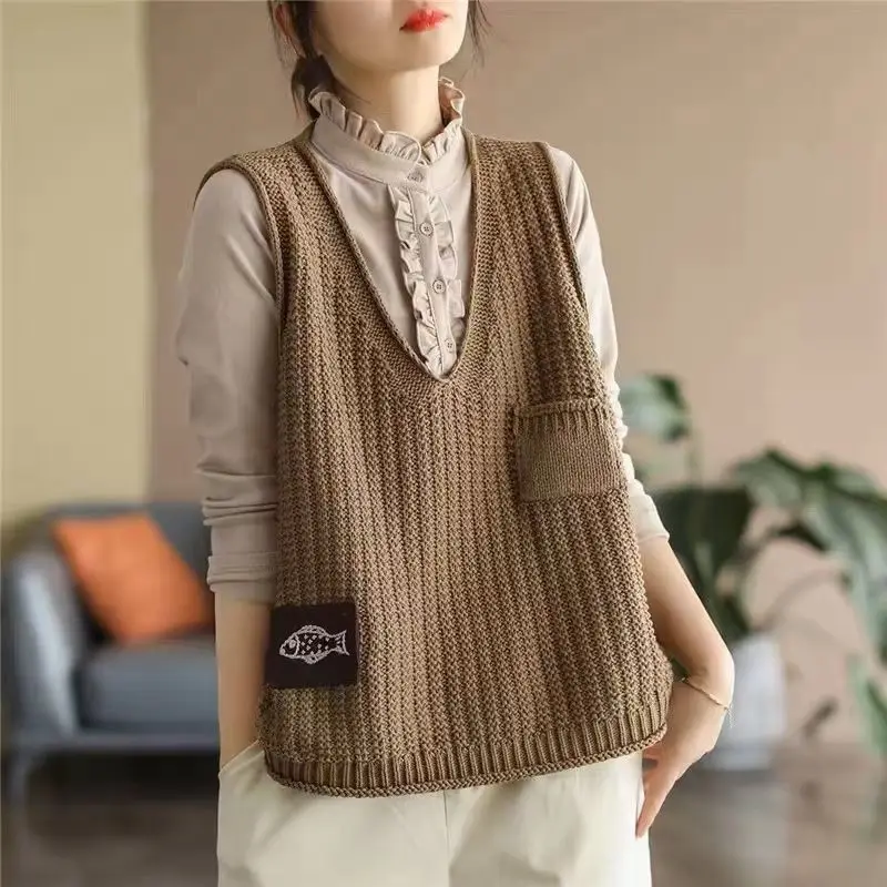 سترة نسائية محبوكة قصيرة بلون  - مراجعة Winter Clothing Offer وسعره