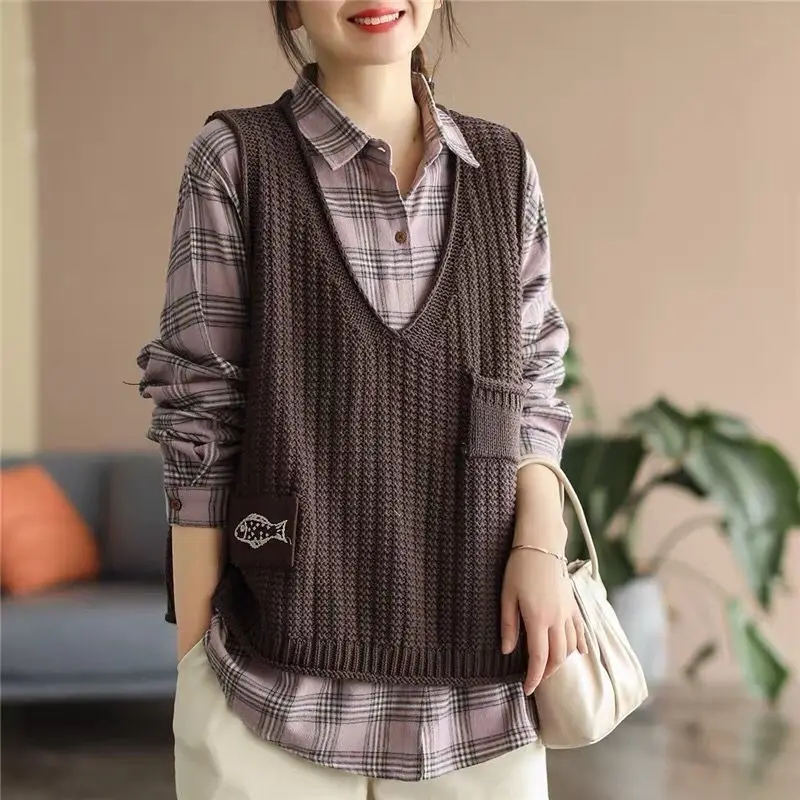 سترة نسائية محبوكة قصيرة بلون  - مراجعة Winter Clothing Offer وسعره