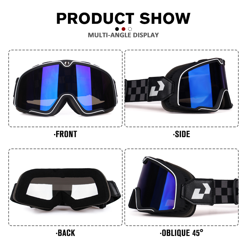 نظارات واقية من الجلد للدراجات - مراجعة Snow Goggle Uv وسعره
