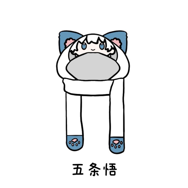 جديد Jujutsu Kaisen Gojo Sator - مراجعة Winter Clothing Earmuffs وسعره