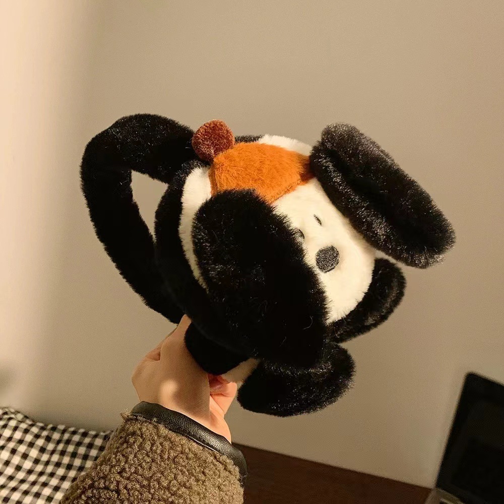 لطيف الكرتون جرو غطاء للأذنين  - مراجعة Winter Clothing Earmuffs وسعره