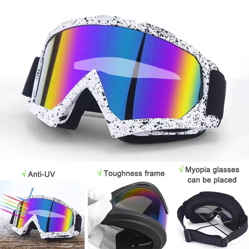 نظارات واقية كبيرة الحجم للرجا - مراجعة Snow Goggle Uv وسعره