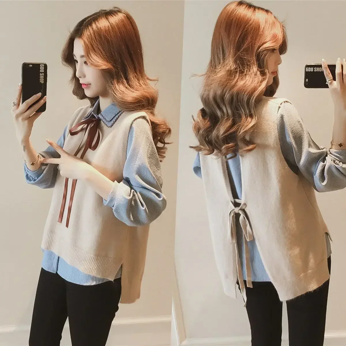 صدرية نسائية على الطراز الكوري - مراجعة Winter Clothing Offer وسعره