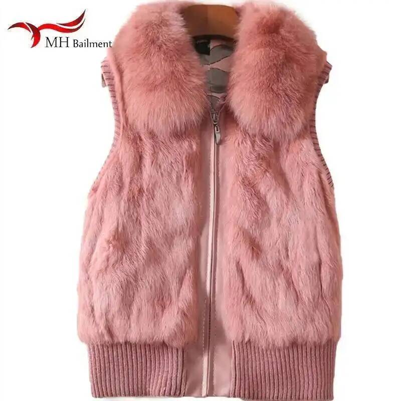 حقيقي الأرنب الفراء معطف للنسا - مراجعة Winter Clothing Offer وسعره