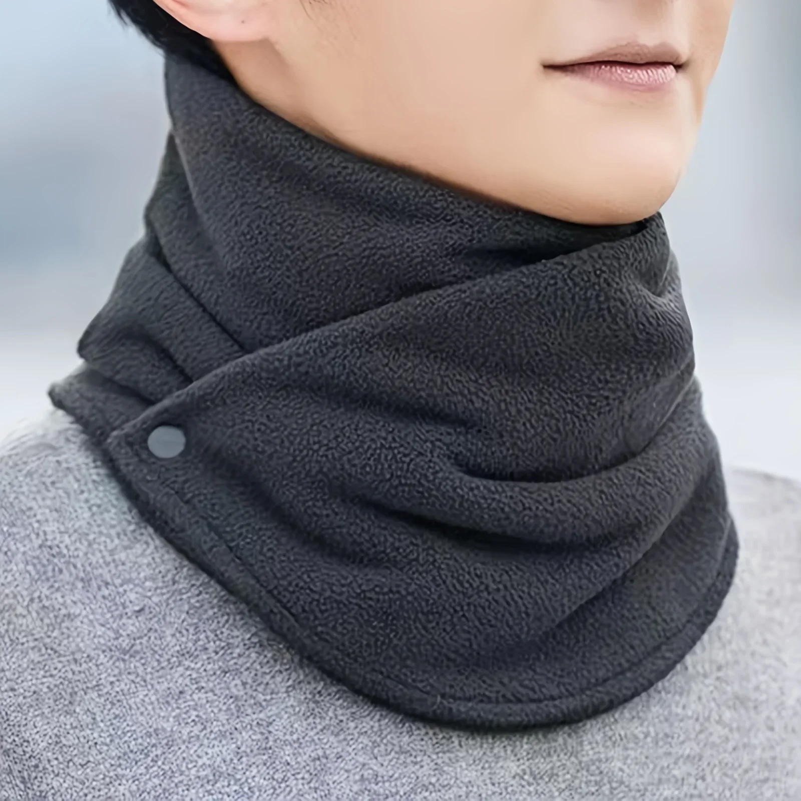 جديد صوف الضأن للنساء الأوشحة  - مراجعة Neck Gaiter Fleece وسعره