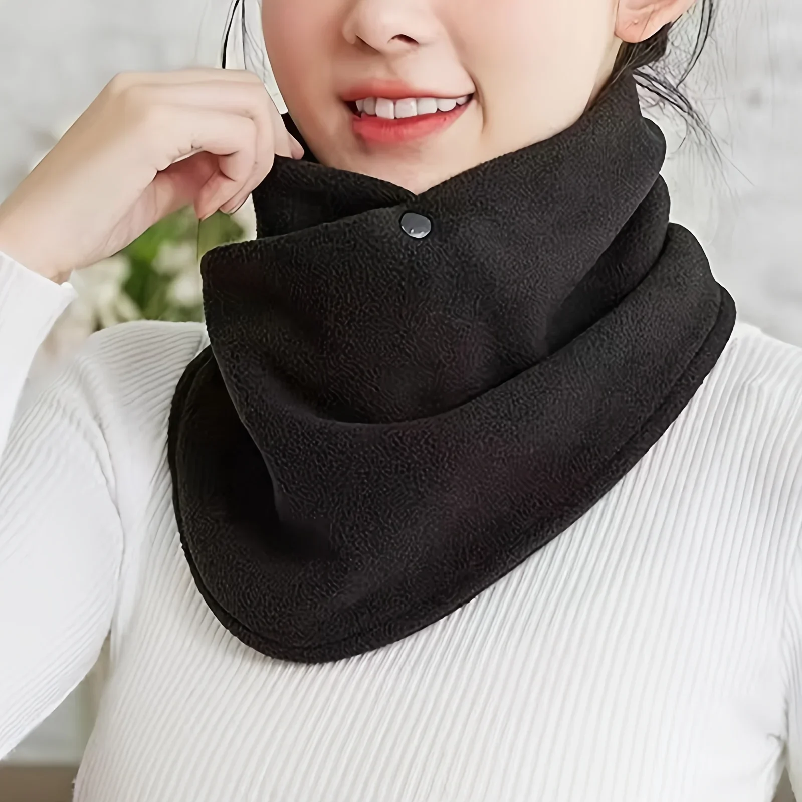 جديد صوف الضأن للنساء الأوشحة  - مراجعة Neck Gaiter Fleece وسعره
