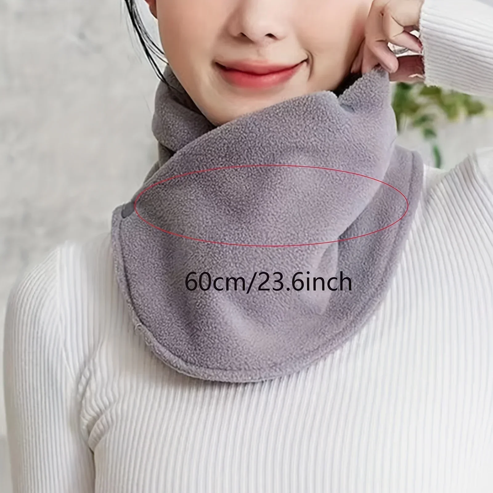 جديد صوف الضأن للنساء الأوشحة  - مراجعة Neck Gaiter Fleece وسعره