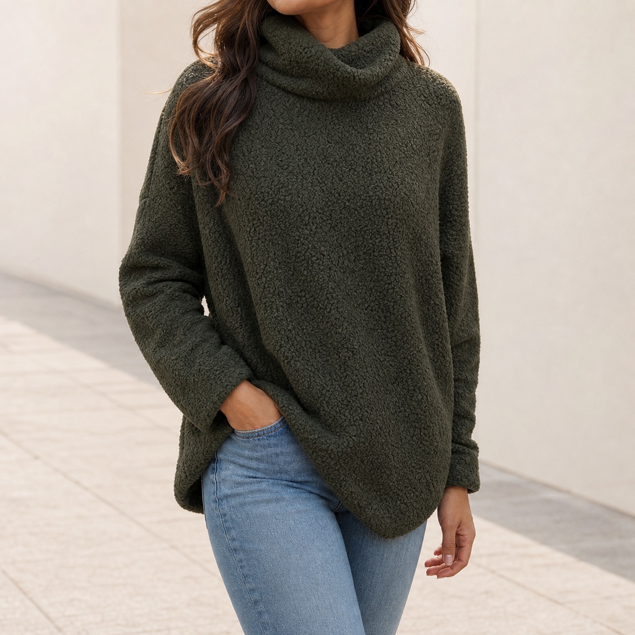 سترة نسائية شتوية برقبة عالية  - مراجعة Winter Clothing On Sale Women'S وسعره
