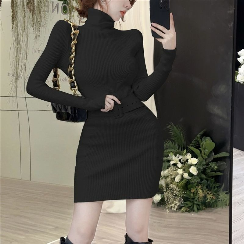 Bodycon الياقة المدورة قصيرة ن - مراجعة Winter Clothing On Sale Women'S وسعره