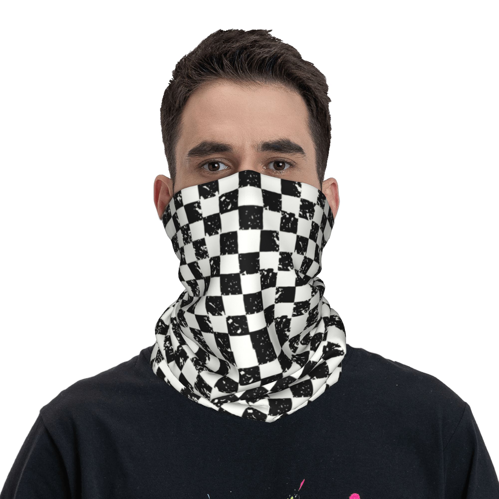 وشاح رقبة شتوي مخصص بتصميم مرب - مراجعة Neck Gaiter Fleece وسعره
