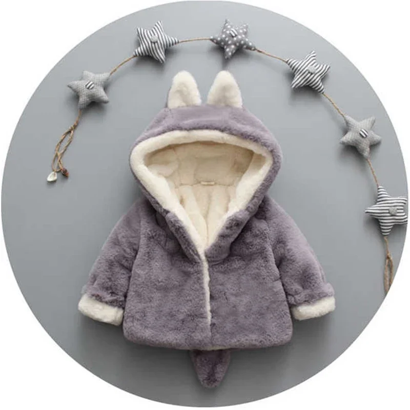 آذان القط لطيف أفخم سترة طفل ، - مراجعة Winter Clothing Baby وسعره
