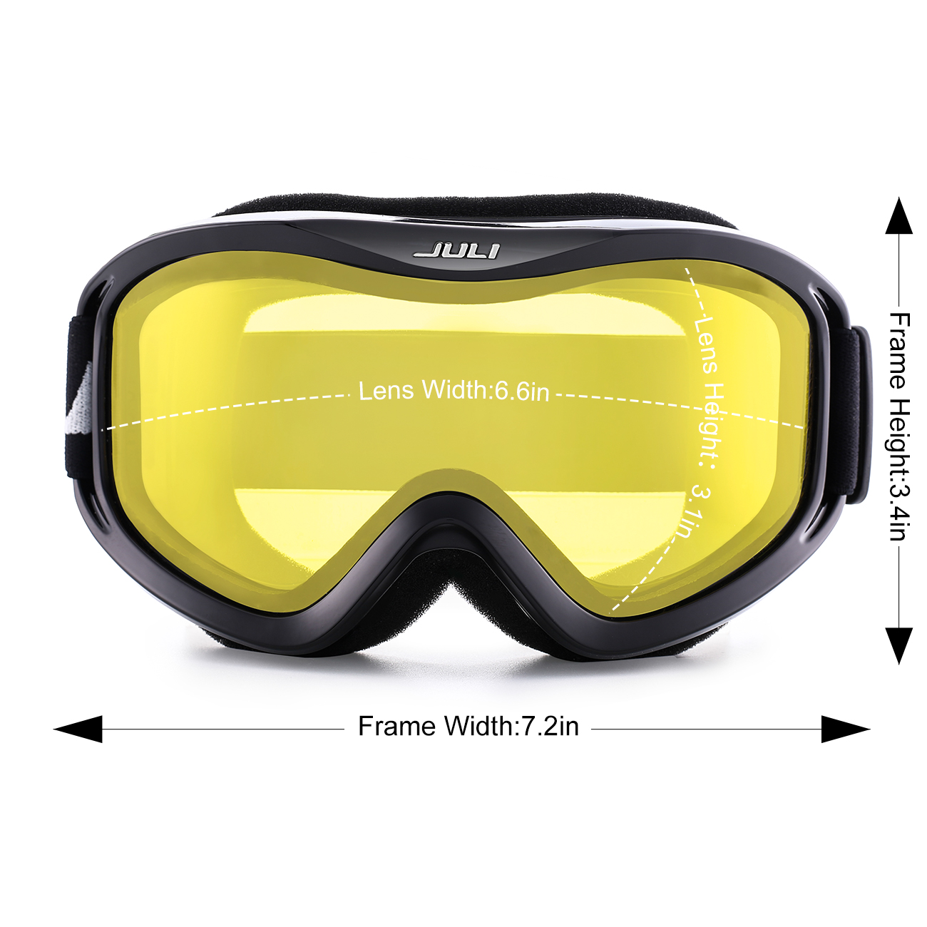 MAXJULI نظارات التزلج المهنية  - مراجعة Snow Goggle Uv وسعره