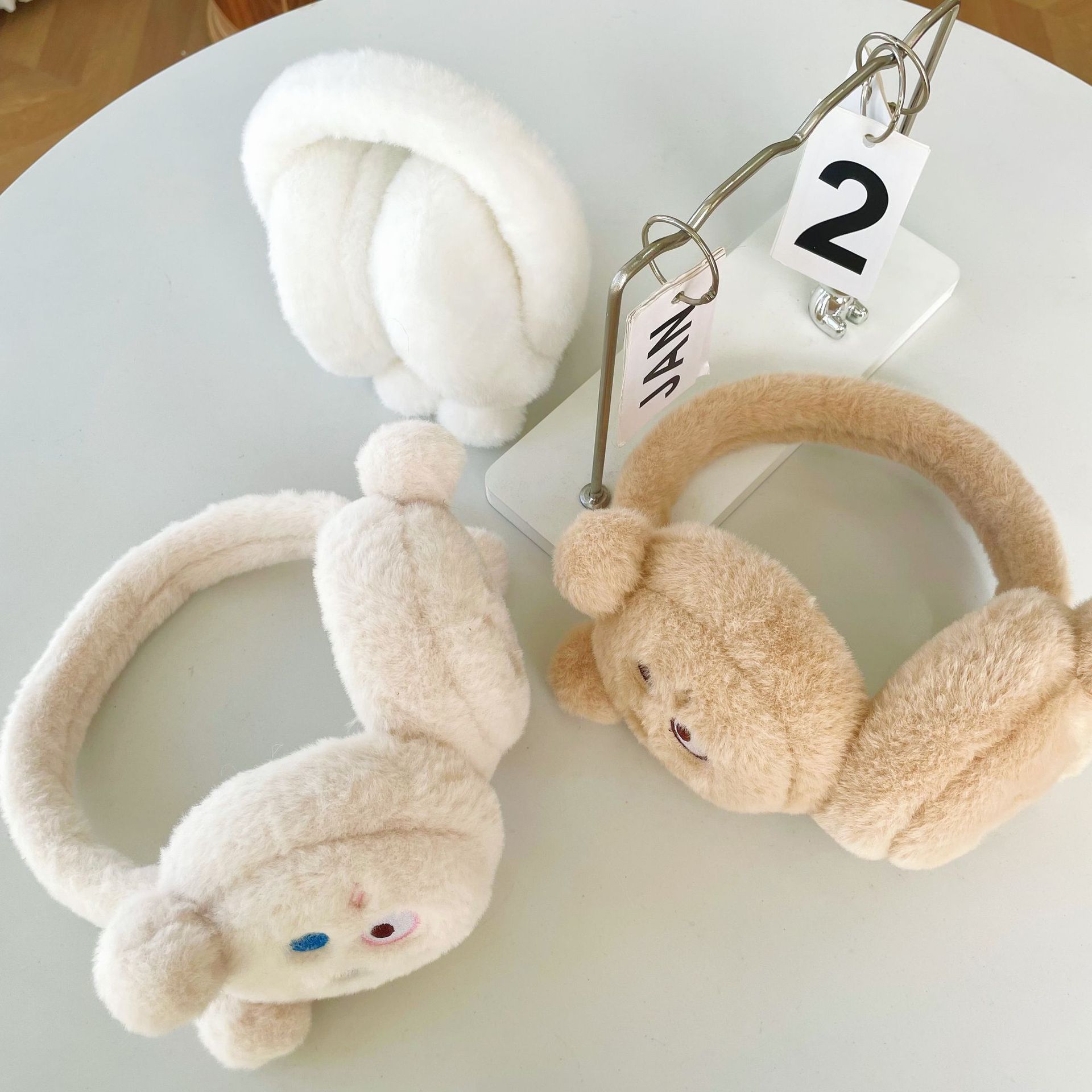 لطيف الكرتون الدب غطاء للأذنين - مراجعة Winter Clothing Earmuffs وسعره