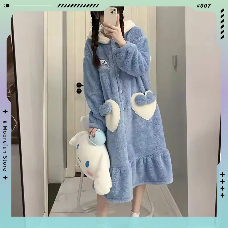 عرض خاص: بيجامة سانريو الأنثوي - مراجعة Winter Clothing Offer وسعره