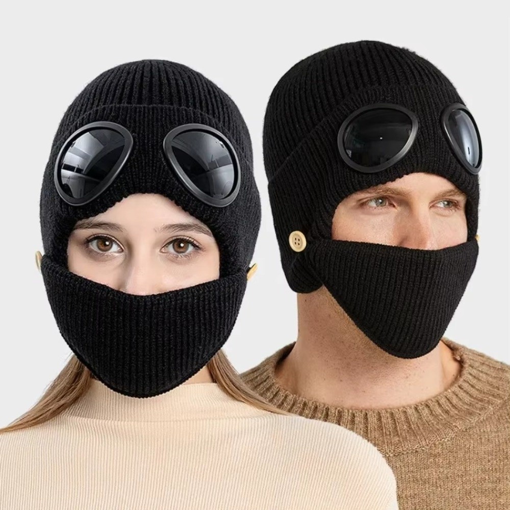 قبعة صوفية دافئة مبطنة بالصوف  - مراجعة Winter Clothing Earmuffs وسعره