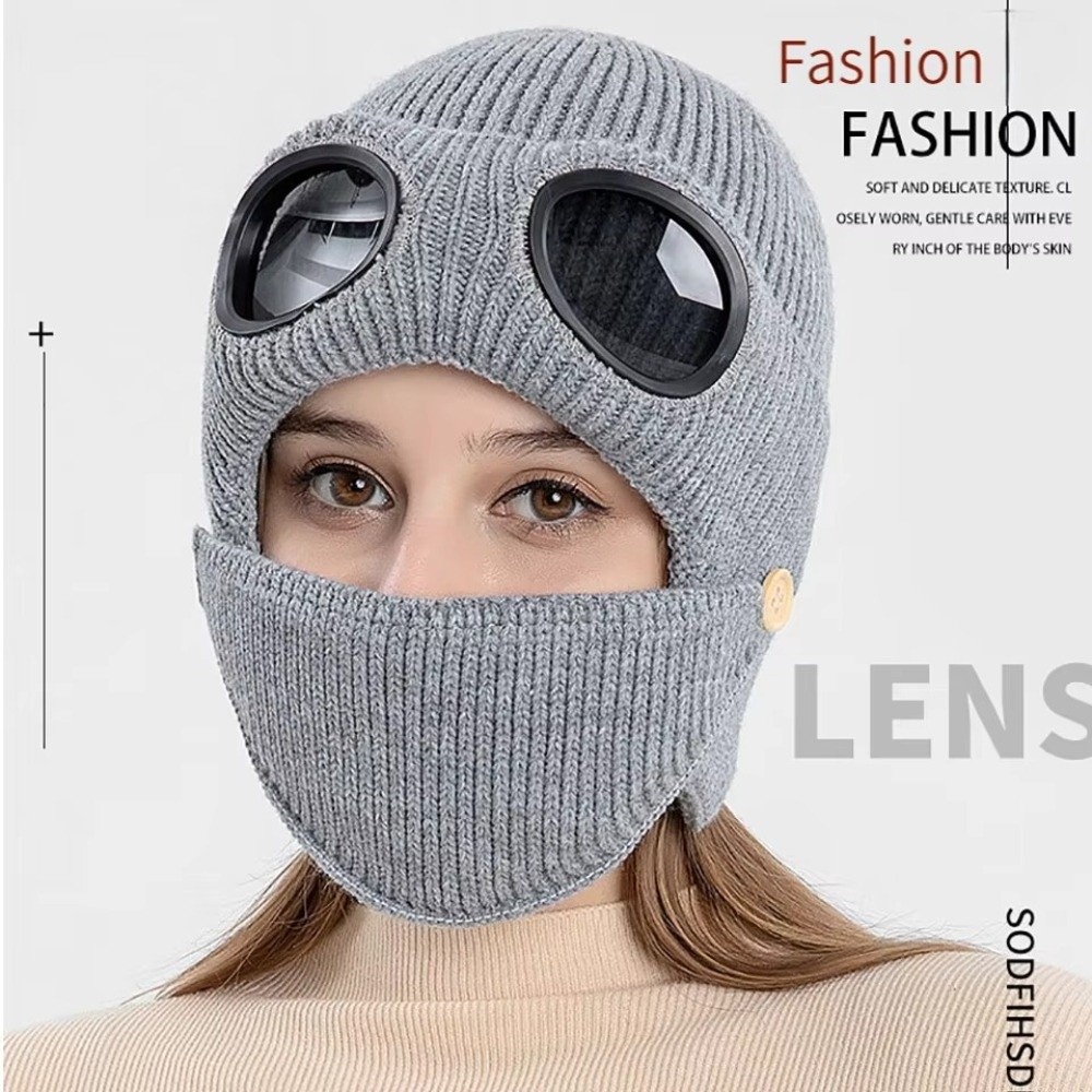 قبعة صوفية دافئة مبطنة بالصوف  - مراجعة Winter Clothing Earmuffs وسعره