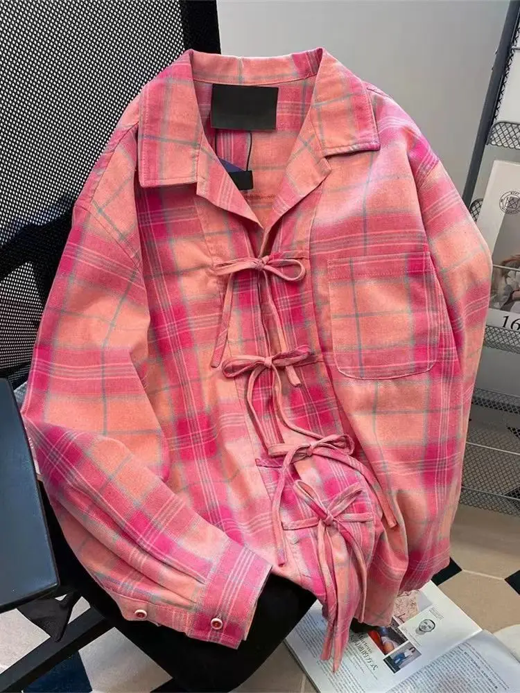 Y2k الأمريكية خمر الوردي منقوش - مراجعة Y2K Winter Clothing وسعره