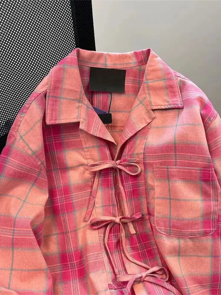 Y2k الأمريكية خمر الوردي منقوش - مراجعة Y2K Winter Clothing وسعره