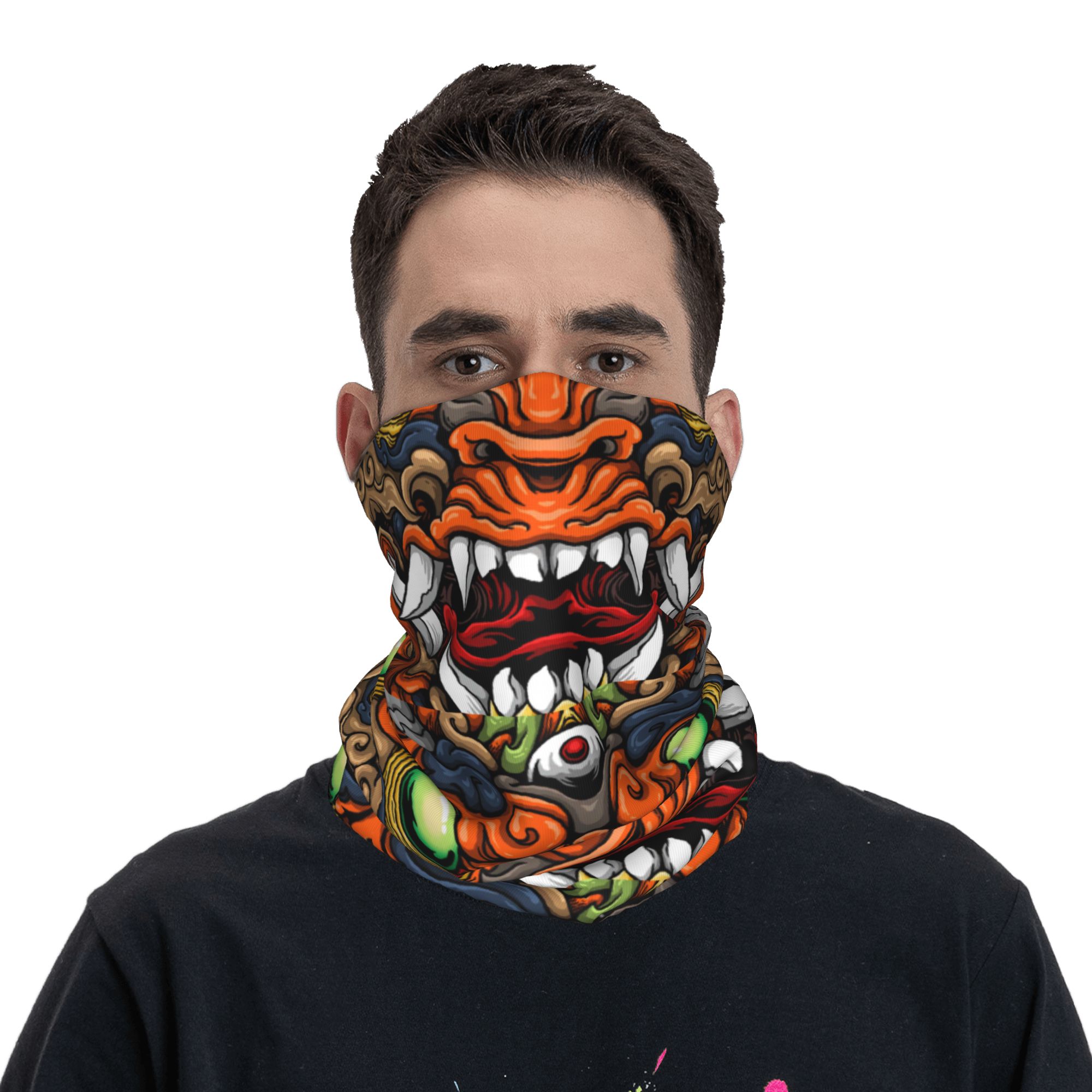 مخصص الساموراي شيطان أوني الشت - مراجعة Neck Gaiter Fleece وسعره